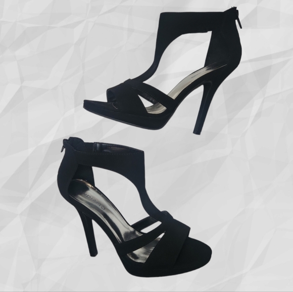ANDIAMO Heels Black 7.5 - Picture 4 of 10